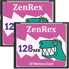 128MB 2 Pack CompactFlash Memory Card CF Card UDMA High Speed for Camere