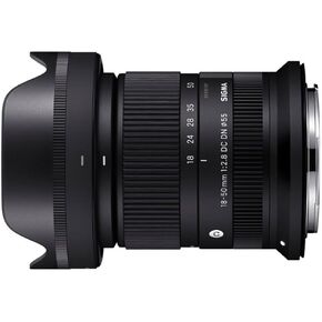 Sigma 18-50mm f/2.8 DC DN Contemporary Lens for Canon RF Mount with Pixel Advanced Accessory and Travel Bundle | 3-Year Extended Warranty | 18-50mm Canon Lens