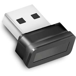 قارئ بصمات الأصابع USB صغير، وماسح بصمات الأصابع يدعم نظام التشغيل Windows 10&11 مع خاصية اللمس البيومترية بزاوية 360 درجة، أحدث ميزات Windows Hello لتسجيل الدخول بدون كلمة مرور وتشفير الملفات in Kuwait