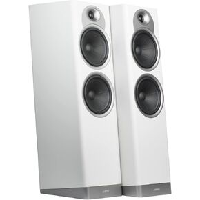 Jamo S7-27F Floorstanding Speakers, Grey Cloud - Dual 6.69" Woofers + 1" Tweeter - Two-Way Bass Reflex in Kuwait