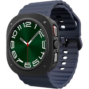 Caseology Vault Compatible with Samsung Galaxy Watch Ultra Case (2024) - Matte Black