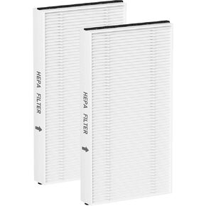 FV10VE1 Dust Air Filter Replacement Compatible with Panasonic Models FV10VE1, FV-10VE1, FV10VEC1, FV-10VEC1, Remote Control Extenders 2 Pack