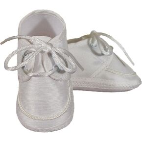 Boys Silk Dupioni Christening Baptism Shoe