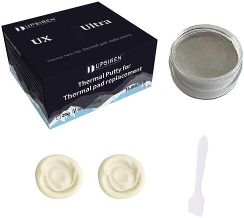 UTP-X Ultra Thermal Putty,Cooling Pad for GPU VGA IC Processor,20g | Moldable Thermal Putty, Non-Conductive, Replacement for Soft Thermal Pads Up To 3mm for GPU VGA IC Chip Cooling in Saudi Arabia