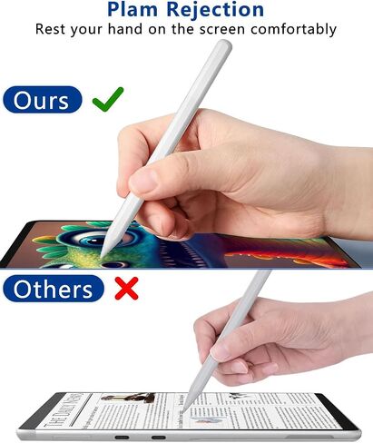 iPad Pencil 2nd Generation with Magnetic Fast Charging, Stylus Pen Work for iPad Pro 11 in 1/2/3/4, iPad Pro 12.9 in 3/4/5/6, iPad Air 4/5,iPad Mini 6 (Note: Not Suitable for The Latest 2024 iPad) in Saudi Arabia