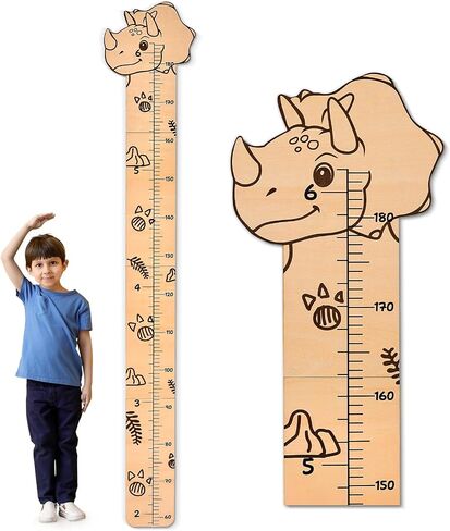 Beinou Growth Chart for Wall Wood Height Chart for Kids Height Measurement for Wall Boy Girls Height Wall Chart Growth Measuring Ruler Room Wall Decor,Giraffes in Saudi Arabia