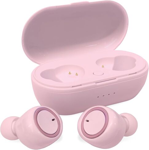 Gabba Goods TrueBuds Slick Wireless Earbuds: Stylish Design, Bluetooth 5.0, Voice Assistant Compatible, Ergonomic and Comfortable, Water Resistant, for Active Lifestyle, 12-Hour Battery Life (Black) in Saudi Arabia