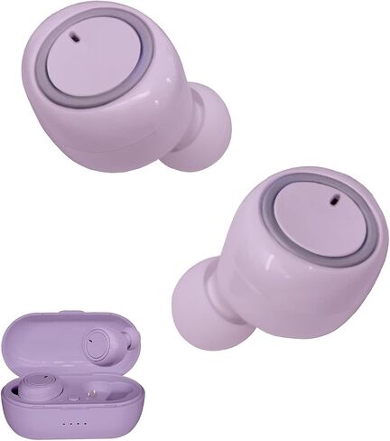 Gabba Goods TrueBuds Slick Wireless Earbuds: Stylish Design, Bluetooth 5.0, Voice Assistant Compatible, Ergonomic and Comfortable, Water Resistant, for Active Lifestyle, 12-Hour Battery Life (Black) in Saudi Arabia