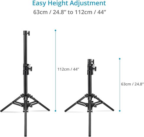 حامل منزلق للكاميرا مقاس 44 بوصة من PROAIM مع دبوس صغير (جهاز استقبال 1-1/8 بوصة). الحمولة - 36 كجم / 79.2 رطل. تتضمن ساقين للتسوية وطوق ذاكرة سريع (P-SLSD-01) in Kuwait