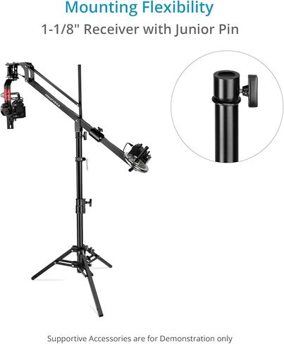 حامل منزلق للكاميرا مقاس 44 بوصة من PROAIM مع دبوس صغير (جهاز استقبال 1-1/8 بوصة). الحمولة - 36 كجم / 79.2 رطل. تتضمن ساقين للتسوية وطوق ذاكرة سريع (P-SLSD-01) in Kuwait