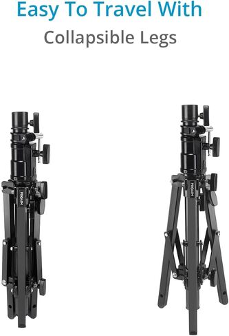 حامل منزلق للكاميرا مقاس 44 بوصة من PROAIM مع دبوس صغير (جهاز استقبال 1-1/8 بوصة). الحمولة - 36 كجم / 79.2 رطل. تتضمن ساقين للتسوية وطوق ذاكرة سريع (P-SLSD-01) in Kuwait