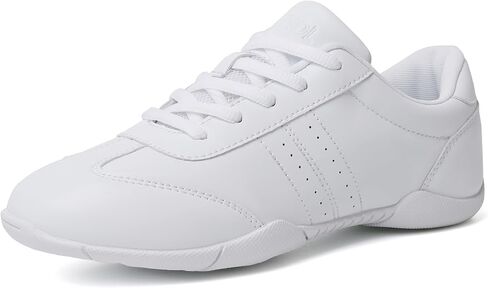 CADIDL Cheer Shoes for Women Black Cheerleading Athletic Dance Shoes Girls Flats Tennis Walking Sneakers in Saudi Arabia