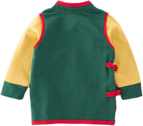 stylesilove Young Kids Baby Boys Traditional Asian Inspired Long Sleeved Top Sweatshirt, 3 Designs in Saudi Arabia