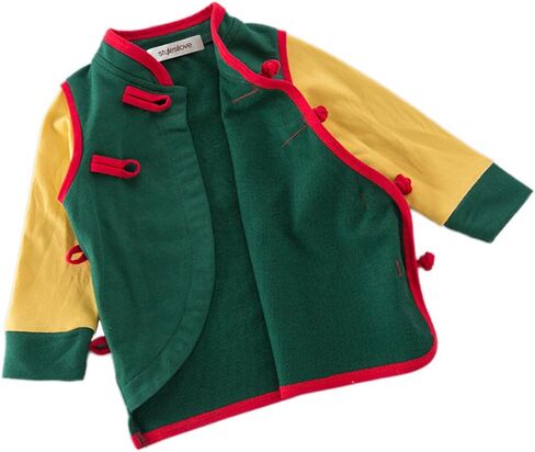 stylesilove Young Kids Baby Boys Traditional Asian Inspired Long Sleeved Top Sweatshirt, 3 Designs in Saudi Arabia