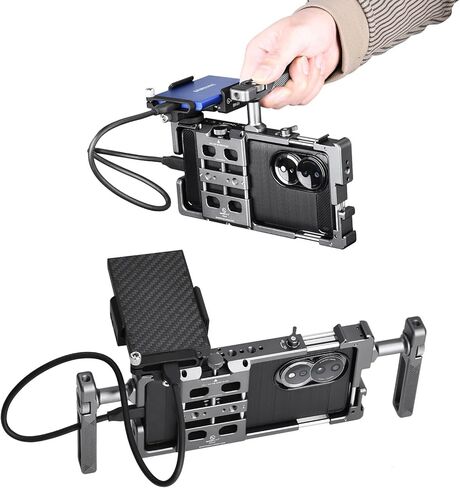 حامل دعامة تثبيت SSD SUNWAYFOTO SM-01 SSD لهاتف Samsung T5 SSD، وSanDisk SSD، وSanDisk SSD T5، متوافق مع قفص الكاميرا in Saudi Arabia