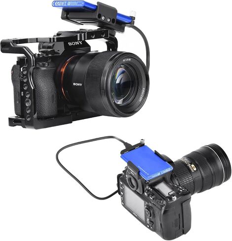 حامل دعامة تثبيت SSD SUNWAYFOTO SM-01 SSD لهاتف Samsung T5 SSD، وSanDisk SSD، وSanDisk SSD T5، متوافق مع قفص الكاميرا in Saudi Arabia