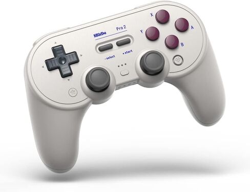 8Bitdo Pro 2 Bluetooth Controller for Switch, Hall Effect Joystick Update, Wireless Gaming Controller for Switch, PC, Android, and Steam Deck & Apple (G Classic Edition) in Saudi Arabia