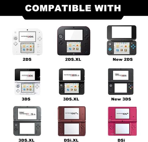 3DS Charger, AC Adapter Charger, Wall Plug Power Adapter, Home Travel Charger for New 3DS XL/New 3DS/3DS XL/3DS/New 2DS XL/New 2DS /2DS /2DS XL/2DS/DSi/DSi XL 4.6V 900mA in Saudi Arabia