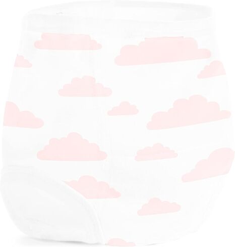 BaeBae Goods Potty Training Underwear for Girls 8 Piece, Absorbent Cotton Baby Toddler Training Pants for 4T Unisex Underpants Pink in Saudi Arabia
