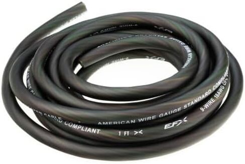 Scosche EFX S9W18-250 9-Wire 18-Gauge OFC Speaker Cable - 250ft, Multi-Conductor Speed Wire for Car Audio Systems - 18 AWG Oxygen-Free Copper in Saudi Arabia