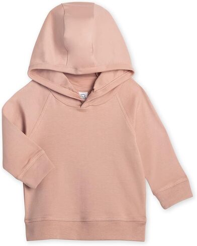 طقم هودي وبنطال رياضي مكون من قطعتين من كولور أورجانيكس - أحمر الخدود - 6-12 شهرًا in Kuwait