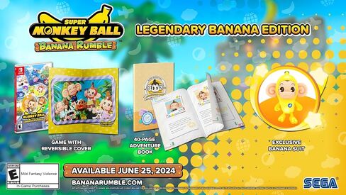 Super Monkey Ball Banana Rumble: Launch Edition - Nintendo Switch in Saudi Arabia