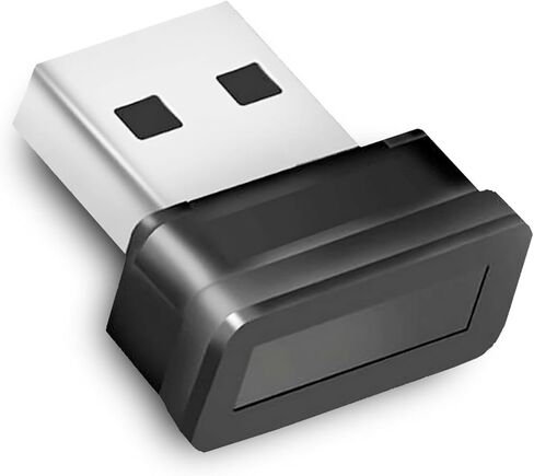 قارئ بصمات الأصابع USB صغير، وماسح بصمات الأصابع يدعم نظام التشغيل Windows 10&11 مع خاصية اللمس البيومترية بزاوية 360 درجة، أحدث ميزات Windows Hello لتسجيل الدخول بدون كلمة مرور وتشفير الملفات in Kuwait