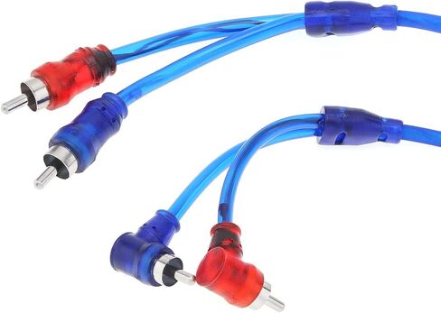 6 Gauge Amp Wiring Kit Amplifier Install Flexible Wiring Complete Installation Cables for Installer, Blue in Saudi Arabia
