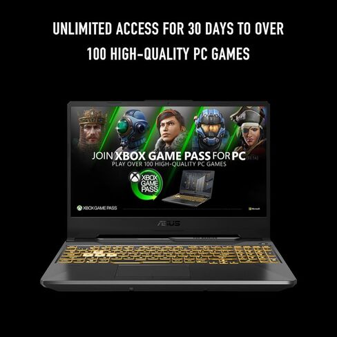 ASUS TUF Gaming A15 (2024) Gaming Laptop, 15.6" FHD 144Hz Display, NVIDIA® GeForce RTX™ 2050, AMD Ryzen™ 5 7535HS, 8GB DDR5, 512GB PCIe® Gen4 NVMe™ SSD, Wi-Fi 6, Windows 11, FA506NF-ES51 in Saudi Arabia