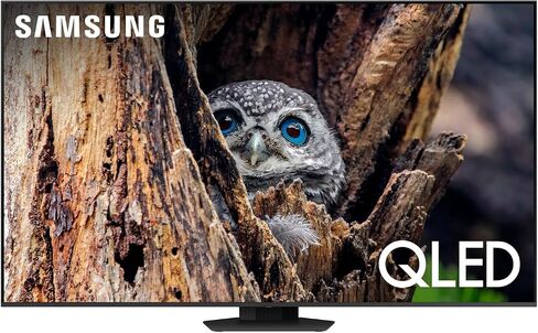 Samsung QN55Q80DAFXZA 55 Inch QLED 4K Quantum HDR Plus Smart TV with a Walts TV FIXED-MOUNT-43-90 TV Mount for 43-90 Inch Compatible TVs and Walts HDTV Screen Cleaner Kit (2024) in Saudi Arabia