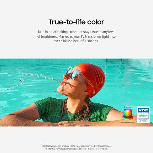 SAMSUNG QN50Q60DAFXZA 50 Inch Q60D QLED 4K Smart TV with Quantum HDR and 2 Year Amber Protection Plan (2024) in Saudi Arabia