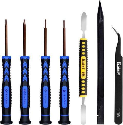 Kaisi Screwdriver Set for MacBook with P5 Pentalobe Screwdriver, T5 T6 Torx Screwdriver and PH000 Phillips Screwdriver with Metal spudger and Nylon Spudgers,mac tools for MacBook Pro & Air (7 Pcs) in Saudi Arabia