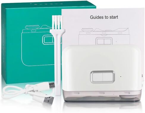 ماكينة قص أظافر أوتوماتيكية، ماكينة قص أظافر كهربائية للأطفال مع تخزين قصاصات الأظافر، ماكينة قص أظافر كهربائية ومبرد 2 في 1، ماكينة تشذيب أظافر آمنة قابلة لإعادة الشحن عبر USB للأطفال والأطفال وكبار السن والبالغين in Kuwait