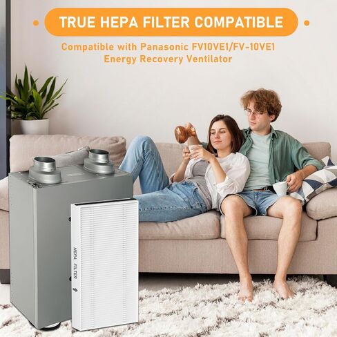 استبدال فلتر هواء الغبار FV10VE1 متوافق مع موديلات باناسونيك FV10VE1، FV-10VE1، FV10VEC1، FV-10VEC1، موسعات التحكم عن بعد 2 حزمة in Kuwait