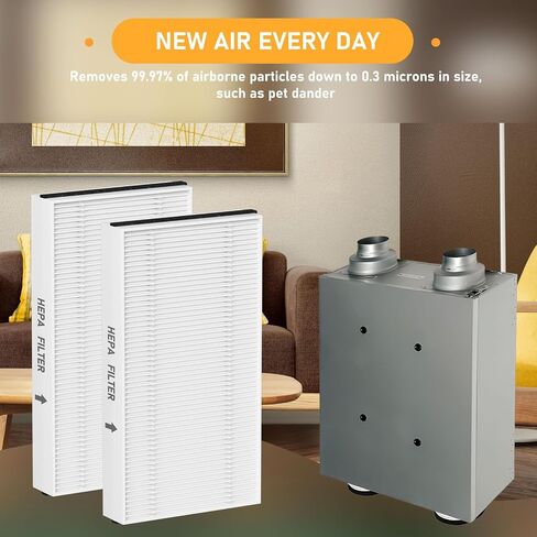 استبدال فلتر هواء الغبار FV10VE1 متوافق مع موديلات باناسونيك FV10VE1، FV-10VE1، FV10VEC1، FV-10VEC1، موسعات التحكم عن بعد 2 حزمة in Kuwait