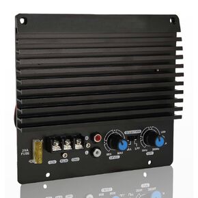 12V Car Audio High Power Aluminum Alloy Amplifier 1000W Amp Board Powerful Bass Sub Woofer Board Subwoofer Plate Amplifier for Vehicle