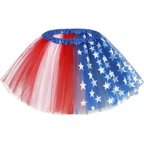Zando Toddler Girls Sparkle 3 Layers Tutu Skirt Kids Affordable Sequin Tulle Skirt Birthday Ballet Halloween 2-8 Years