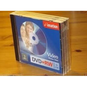 Imation DVD+RW 4X 2 Hour 3 Disc