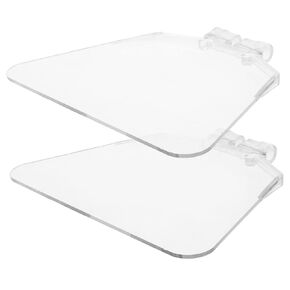 2pcs Power Tool Plastic Goggles Guard Shield Bench Eye Shield Assembly Bench Shield Eye Shield Tool Angle Cover Appendix Desktop