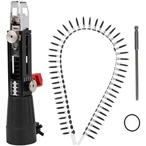 Automatic Chain Nail Gun Electric Drill Adjustable Screw Length Tightening Equipment for Woodworking wood board Drilling