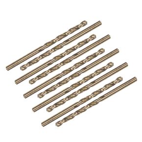 uxcell 10pcs 3.9mm Drilling Dia High-Speed Steel Cobalt Metric Spiral Twist Drill Bit