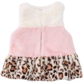 Mud Pie baby boys Layered Leopard Vest, Multicolor, Small US