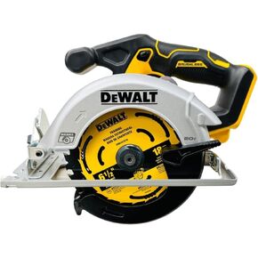 DEWALT DCS566 20V Circular Saw, 20V Cordless Brushless 6.5"" Circular Saw (Bare Tool Only, Bulk Packed), Yellow