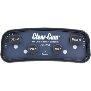 Clear-Com RS-703 | 2 Channel Intercom Wired Beltpack