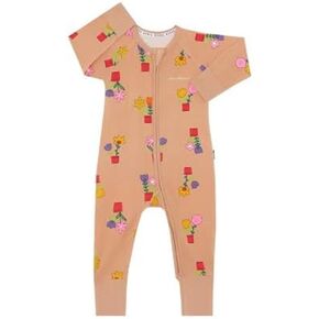 Bonds Zip Wondersuit - Flower Pots Spiced Honey, Camo Sssnake