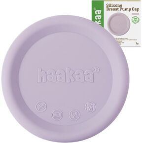 haakaa Manual Breast Pump Cap (Lavender) - Made of Premium Grade Silicone, Suitable for All haakaa Breast Pump