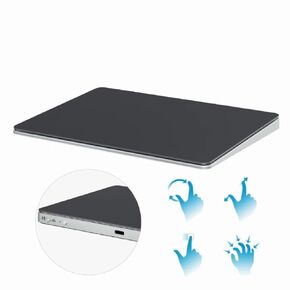 Generic Wireless Trackpad for Windows Macbooks Rechargeable multi surface touch pad (White), 0.5INCH