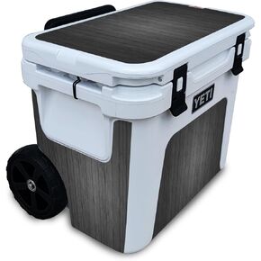 Glossy Glitter Skin Compatible with Yeti Roadie 32 Wheeled Cooler - Black Camo - Premium 3M Vinyl Protective Wrap Decal Cover - Easy to Apply | Crafted in The USA by MightySkins