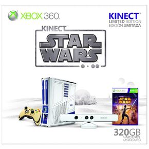 Xbox 360 Limited Edition Kinect Star Wars Bundle (Renewed)