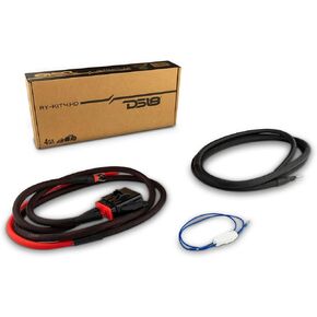 DS18 RY-KIT4.HD Ryder 4-GA Amplifier Installation Wiring Kit for Harley Davidson OFC (Oxygen Free Copper) Waterproof Fuse Holder Included - Best Amp Kit for Motorcycles, ATV, UTV